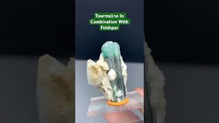 Tourmaline In Combination With Feldspar 😍 #music #tourmaline #feldspar #youtubeshorts #shortsviral