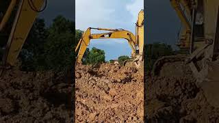 Heavy Equipment Excavator CAT At Work Part 21