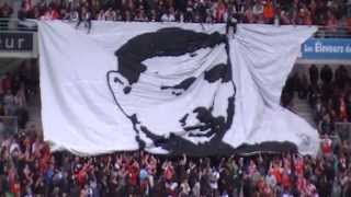 Stade de Reims-Lorient, 18/05/2013, hommage à Yoan Liébus