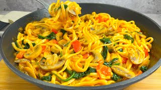 Такой вкусной грибной пасты я еще никогда не ела! Четверг без мяса!