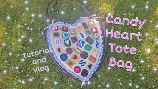 Candy Tote Bag: Tutorial and Vlog