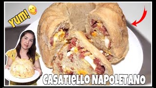 CASATIELLO NAPOLETANO Recipe (Homemade Italian Bread) ❤️ / VLOG #4