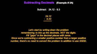 Adding and Subtracting Decimals - Konst Math