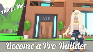 Am I Hacking?? Become a Pro Builder in Adopt Me with Tips and Tricks in the VIP Home