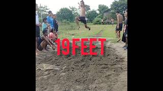 Assam police long jump 19 feet.#assampolice #longjump #sorts #fitness #thevillagerboy