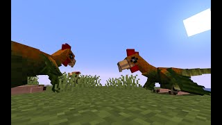 The Great Cockatrice. (Minecraft: Epic Fight Mod / BrutalBosses + Ice and Fire)