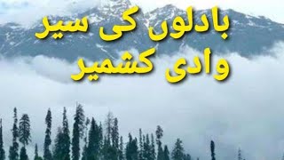 Kashmir Valley آذاد کشمیر  Cloudy & rainy Evening/ A heaven on earth with mountains, clouds, Pines