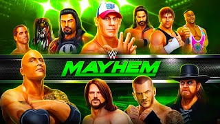 wweThe rock VS The knight la in WWE Mayhem