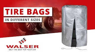 WALSER Tire Bags - Water repellant sleeve for 4 wheels