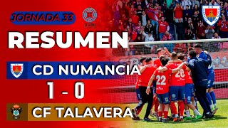 Resumen C.D. Numancia | 1-0 | C.F. Talavera