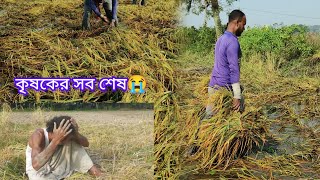 সারাদিন কষ্ট করেও সুখ মিলে না। এটায় হলো কৃষি পেশা। তবুও এই পেশা ছাড়তে পারেন না। 