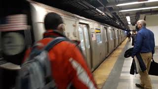 Forest Hills M train entering Canal St