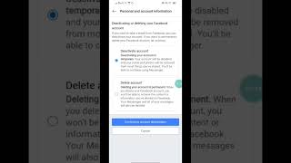 facebook delete account
