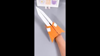 忍者武器🥷 Ninjia Weapon #折纸教程 #亲子手工 #origamitutorial #origami #男孩玩具