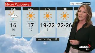 Kristi Gordon - Global BC - Weather - Monday, June 3, 2024.