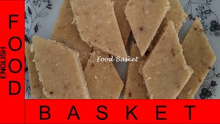 Peanut Katli | Peanut Katli recipe in English | Groundnut Katli recipe in English | Groundnut Sweets