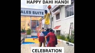 Dahi Handi Celebration #dahi #dahihandi #krishanjanmashtami #shorts #viral #ytshorts #govinda