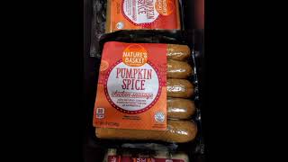 the Craziest Pumpkin Spice foods!! Pt.1  #shorts