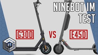 Ninebot MAX G30D vs. E45D vs. Mi Pro 2 – Drei E-Scooter im Vergleich (Test 2020)