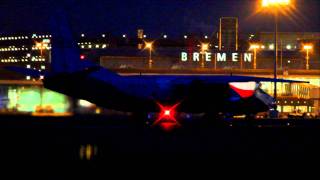 CityLine Hungary Antonov AN-26B HA-TCO takeoff at Bremen 30.01.2012