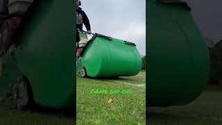 Game Day Cut #mowing #grass #sports #cricket #lawn #youtubeshorts #india #australia #worldcup #games