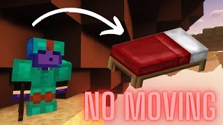 I won Hypixel Bedwars without moving!