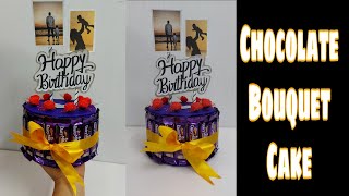 Chocolate Bouquet Cake Tutorial | Easy Gift Ideas | How To Make A Chocolate Cake Bouquet | DIY