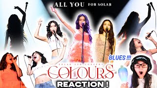 솔라 (Solar) 2nd Solo Concert (COLOURS) "Blues" Reaction ARMYMOO Reacts For The First Time!