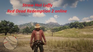 Straw Hat Luffy Outfit : Red Dead Redemption 2 Online