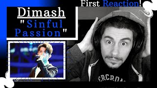 Dimash Kudaibergen - "Sinful Passion" [REACTION] | HIS RUSSIAN IS ABSOLUTELY BEAUTIFUL!!!