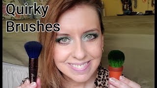 My quirkiest makeup brushes