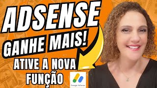 GOOGLE ADSENSE - NOVA FUNÇÃO DO ADSENSE [INTENÇÕES DE ANÚNCIO]