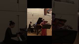 Emilie Mayer Violin Sonata Op. 29 being very demure