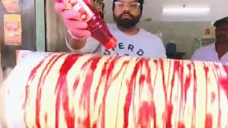 Rollercoaster Icecream Making Street Food | रोलरकोस्टर आइसक्रीम | 😱😋