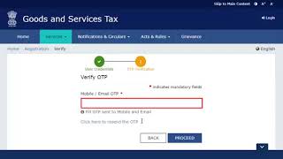 How to View Submitted Applications on GST Portal