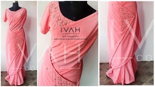 Latest Sarees Collection | Kerala Saree | Customized Embroidery Sarees | IVAH couture