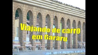 Viajando de carro em Gararu - Sergipe - Brasil