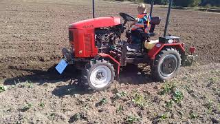 Starokolínská brázda 2019 - nejmladší oráč! Traktor domácí výroby