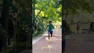 baby hurdles speed work out🏋🚴💪#gamdoor #reels #athlete #workoutvideo #sports #fitness #wmk 🙏