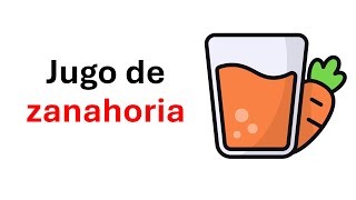 Beneficios del jugo de zanahoria