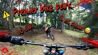 🔥BikePark🔥 10 ans premier Bike park en HT26 il gère bien (Giant Glory / Trek kids dual sport)