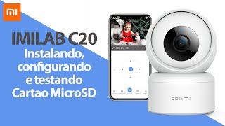 Imilab C20 - Instalando e testando cartão MicroSD