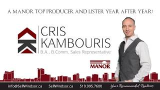 SPACIOUS HOME LOCATED @ 1115 LOUIS AVENUE, WINDSOR - CRIS KAMBOURIS