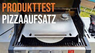 Test: Pizzaaufsatz aus Edelstahl für den Grill | Produkttest von Janina