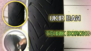 CARA UKIR BAN MOTOR BEKAS