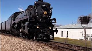 CPKC Steam Train as it rolled through Estevan