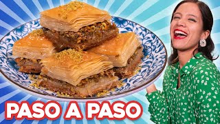 CÓMO HACER BAKLAVA ¡DESDE CERO! (POSTRE TURCO DELICIOSO) - La Cooquette