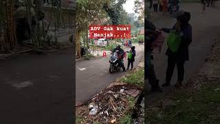 Tanjakan super curam jalan menuju Telaga Batu Bogor ‼️ #tanjakan #tanjakanextreme #triptrick