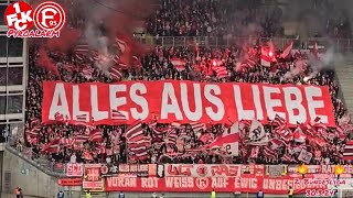 Fortun Düsseldorf Pyro in Kaiserslautern 30.3.24 #pyroalarm #2bundesliga #f95