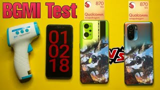 Realme GT Neo 2 vs Mi 11x BGMI Test (Snapdragon 870 vs Snapdragon 870) 💪🏼🔥